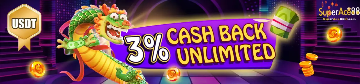 superace88 3% cash back unlimited