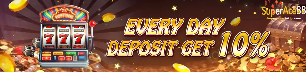 superace88 everyday deposit get 10%